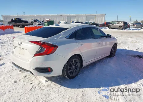 2019 Honda Civic Ex from USA, damaged, VIN JHMFC1F30KX001506